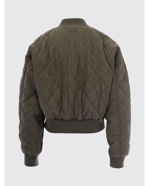 Carhartt Brown Selma Recycled Polyester Puffer Bomber Jacket