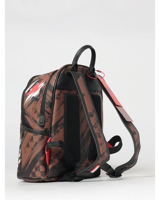 Sprayground Gray Smeared Grunge Savage Backpack for men