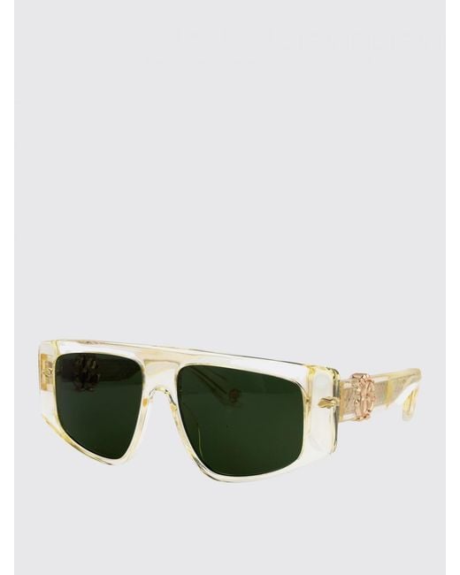 Roberto Cavalli Green Rc1168S Sunglasses Oversized Square for men