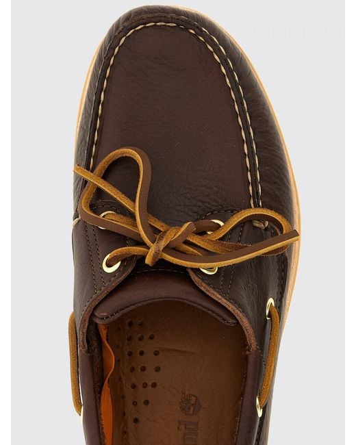 Timberland Brown Noreen Suede Boat Loafers for men