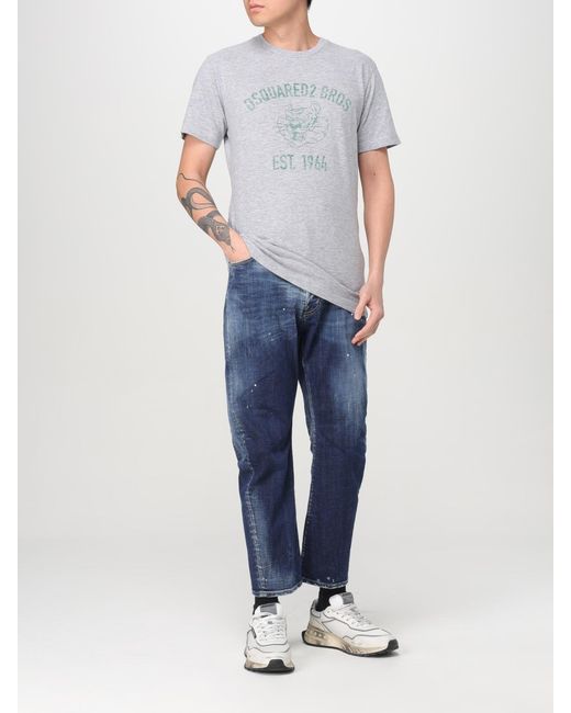 DSquared² Gray T-Shirt for men