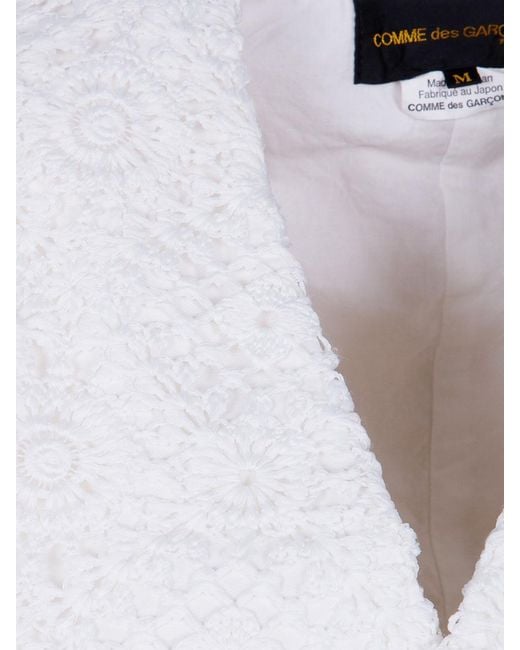 Comme des Garçons White Comme Des GarÇ Ons Sweater