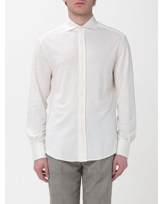 Brunello Cucinelli White Shirt for men