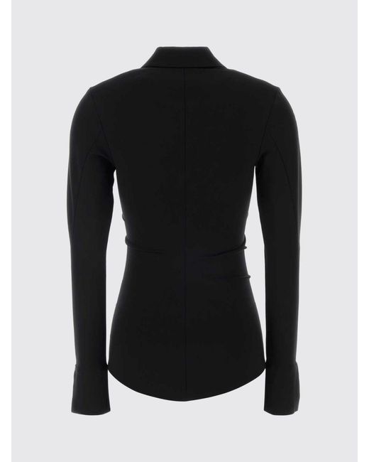 Jil Sander Black Viscose Blend Shirt