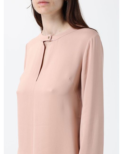 Liviana Conti Pink Viscose Blouse