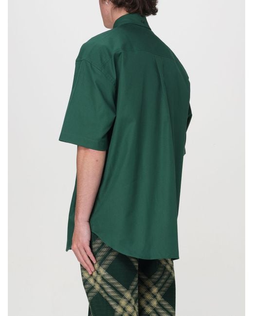 Burberry Green Shirt for men
