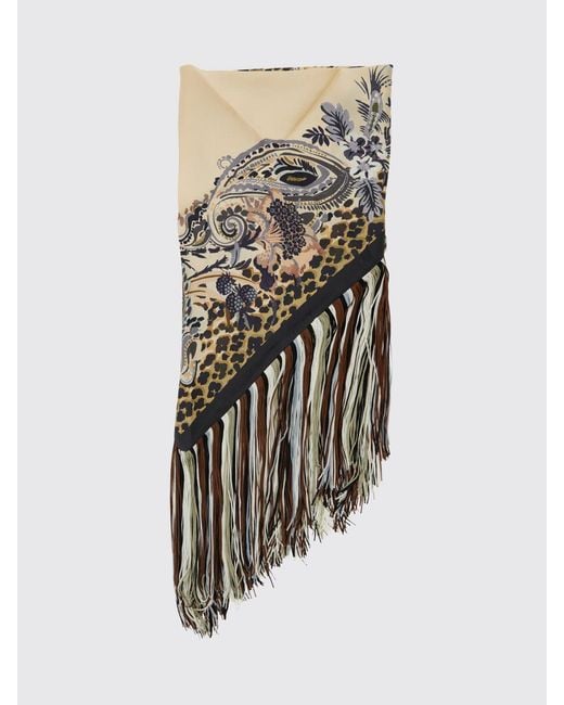 Etro White Neck Scarf