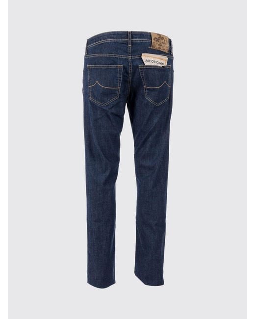 Jacob Cohen Blue Slim Fit Stretch Denim Jeans for men