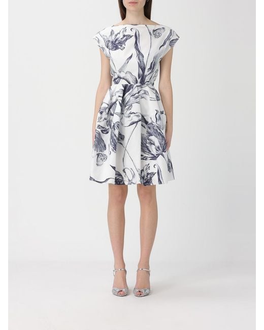 Erdem White Mini Dress