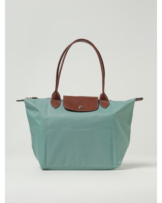Borsa Le Pliage Original M di Longchamp in Blue