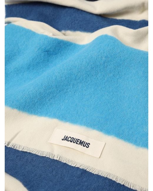 La Sciarpa Arazzo di Jacquemus in Blue