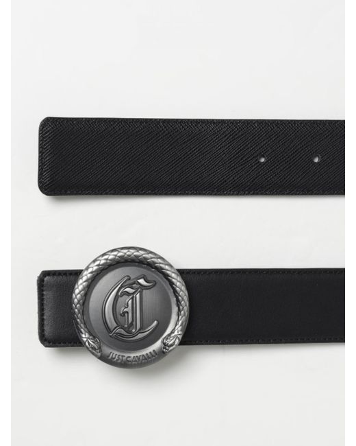 Just Cavalli Black Belt for men