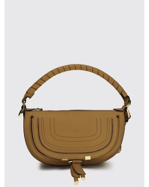 Chloé Brown Chlo&Eacute Marcie Small Ledertasche