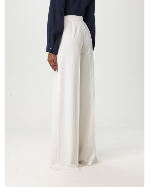 Max Mara White Trousers