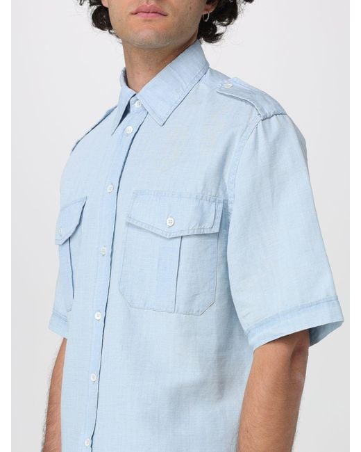 Barena Blue Shirt for men