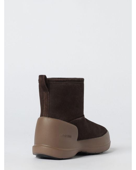 Moon Boot Brown Flat Ankle Boot