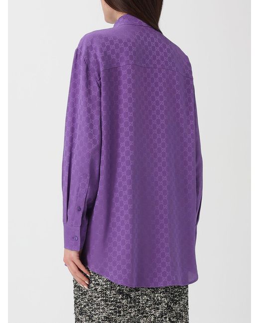 Gucci Purple Shirt