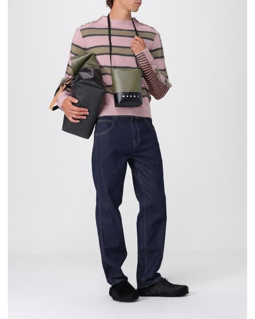 Marni Blue Jumper for men