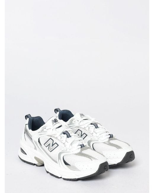 New Balance White 530 Sneakers for men