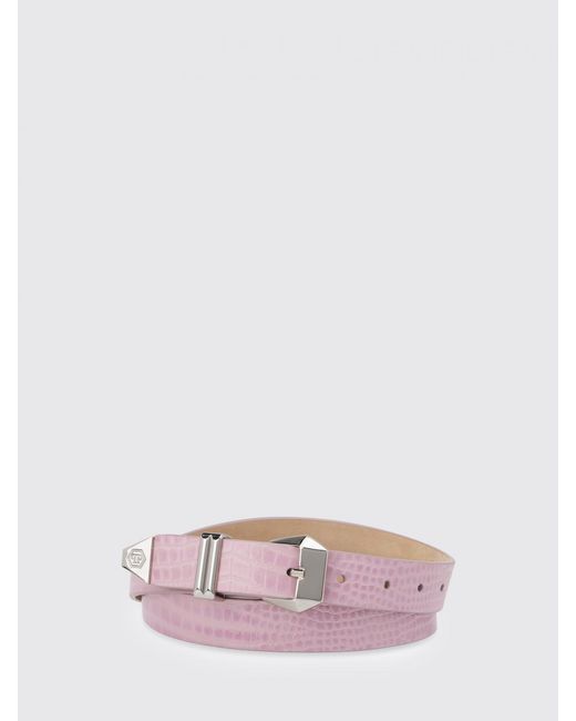 Philipp Plein Pink Belt
