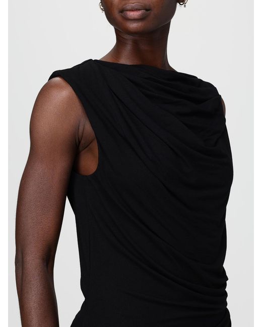 Entire studios Black Draped Top