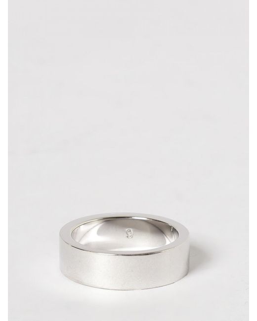 Maison Margiela Natural 925 Sterling Ring for men