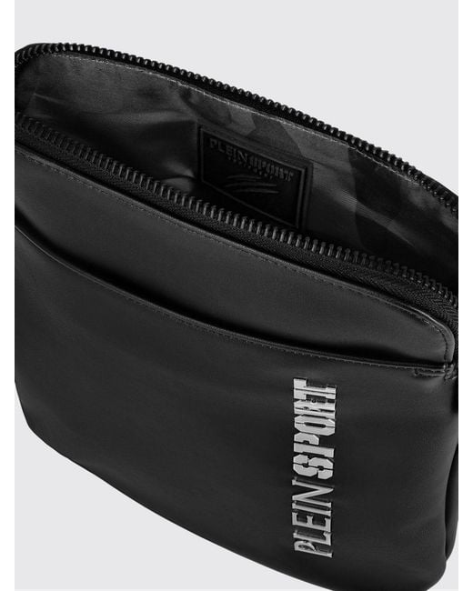 Philipp Plein Black Shoulder Bag for men