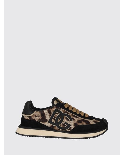 Dolce & Gabbana Black Dolce &Amp Gabbana Dg Cushion Trainers