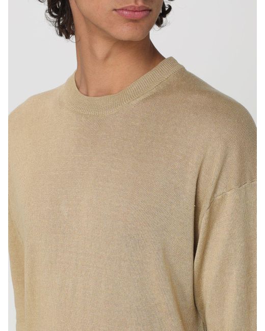 Roberto Collina Natural Sweater for men