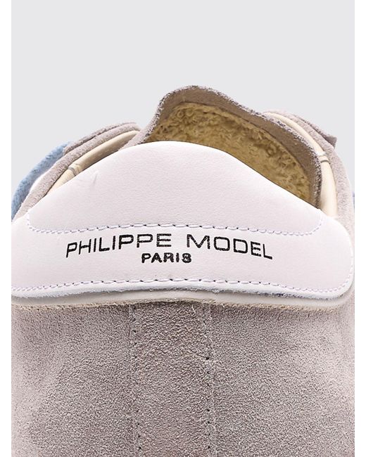 Philippe Model White Prsx Leather Sneakers for men