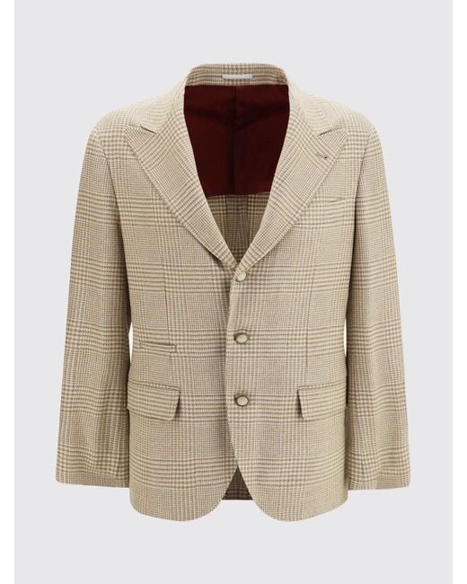 Brunello Cucinelli Natural Jacket for men