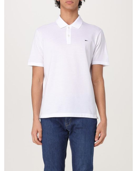 Polo Basic di Paul & Shark in White da Uomo