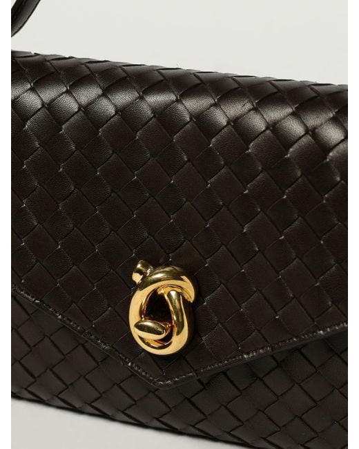 Bottega Veneta Black Schultertasche Damen