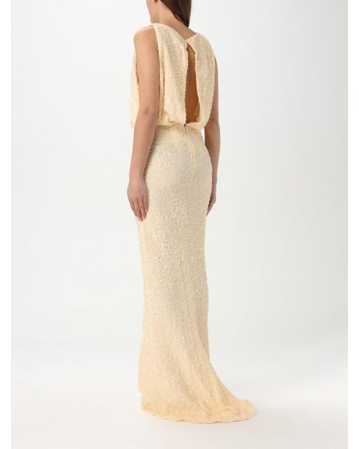 Vestido Mujer Elisabetta Franchi de color Natural