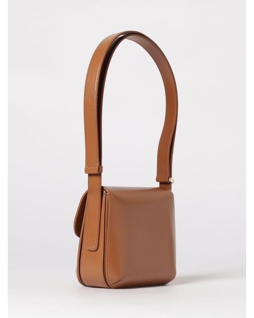Giorgio Armani White La Prima Palmellato Bag