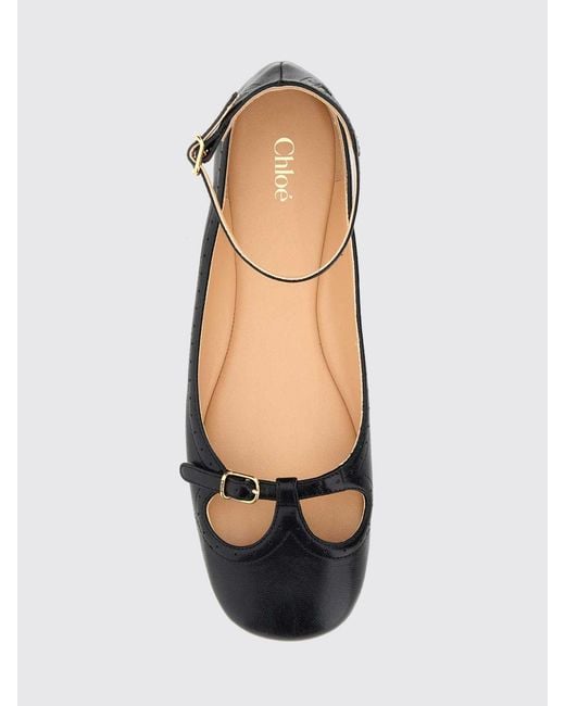 Chloé White ChloÉ Ballet Flat