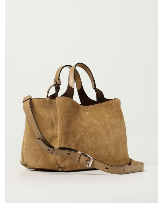 Tod's Natural Schultertasche Damen