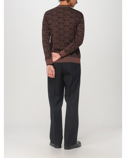 Pull Homme Moschino Couture pour homme en coloris Brown