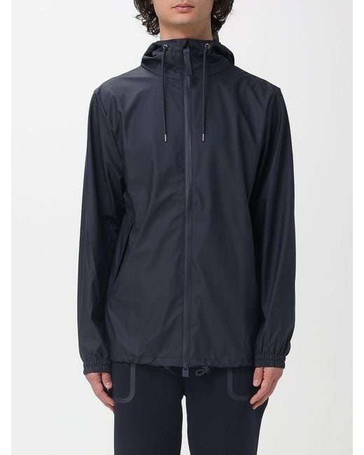 Rains Blue Storm Breaker Raincoat for men