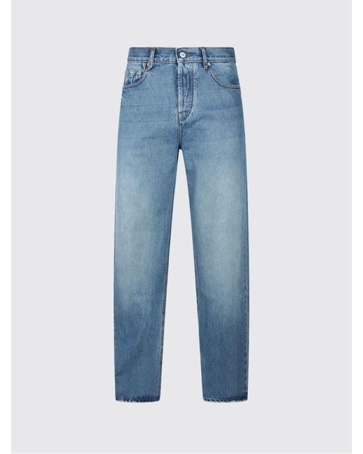 Jacquemus Blue Le De-Nîmes Mid-Rise Straight-Leg Jeans for men