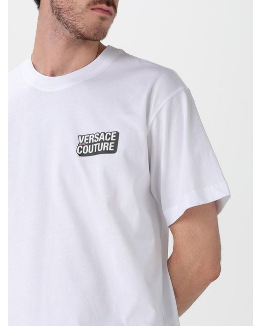 Versace Jeans Couture White T-Shirt for men