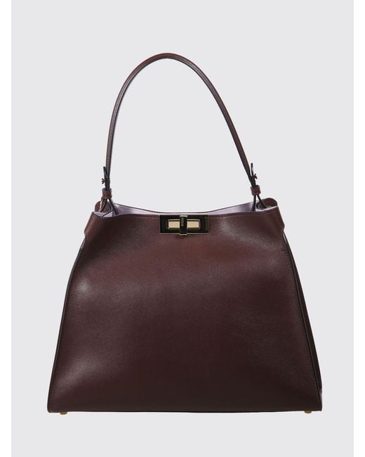 Borsa Tote Way Medium di Fendi in Purple