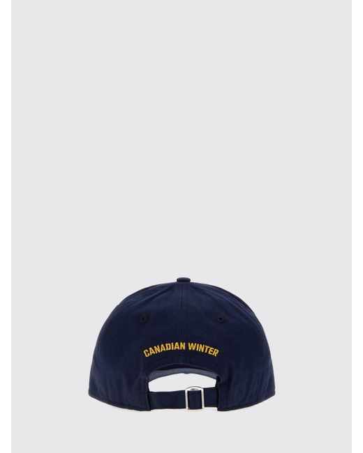 DSquared² Blue Hat for men