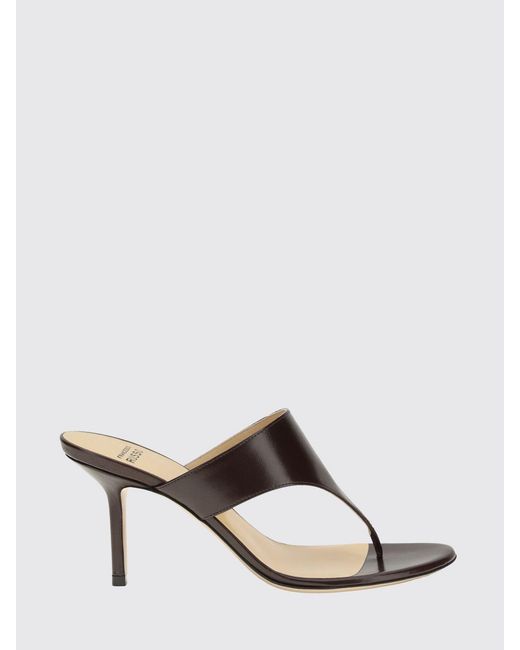 Francesco Russo Red Suede Sandal