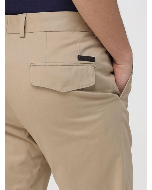 Dolce & Gabbana Natural Dolce &Amp Gabbana Gabardine Chino Trousers for men