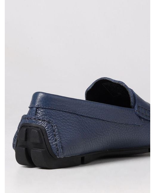Zapatos Emporio Armani de hombre de color Blue