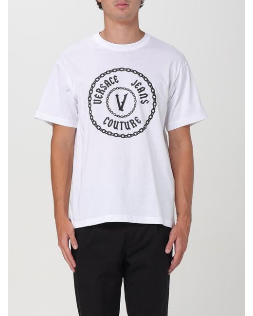 Versace Jeans Couture White T-shirt for men