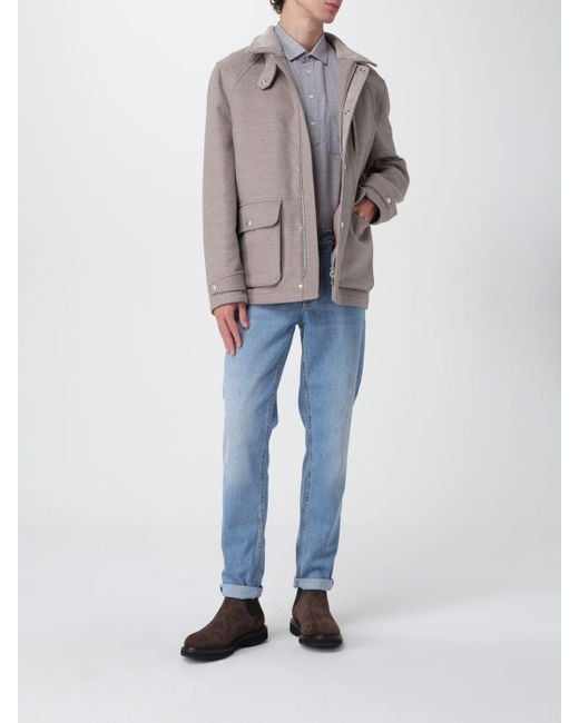 Beaver di Brunello Cucinelli in Gray da Uomo
