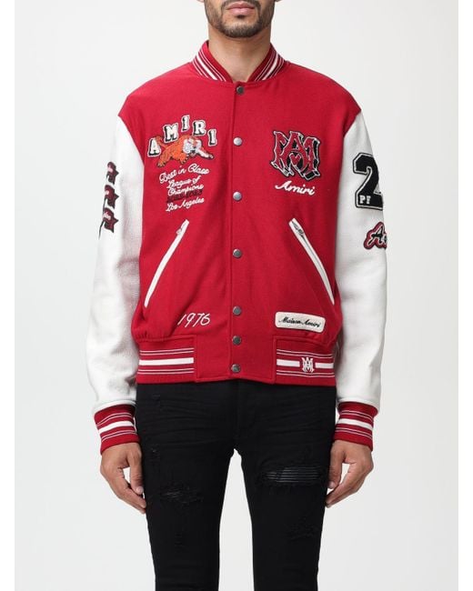 Chaqueta Amiri de hombre de color Red