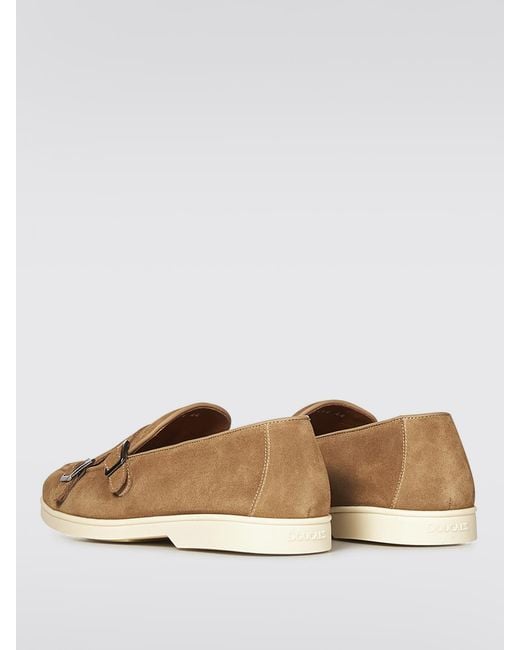 Doucal's Multicolor Suede Monk Strap for men